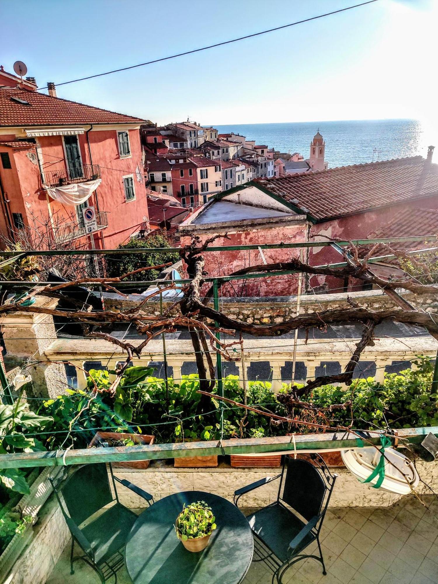 テッラロ-La Terrazza Nel Vigneto- Golfo Dei Poetiアパートメント エクステリア 写真